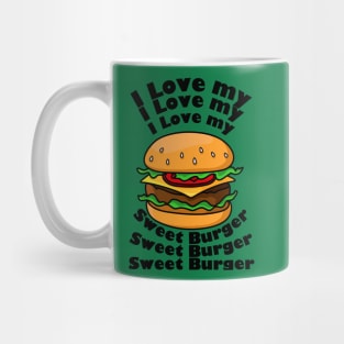 Sweet Burger T-shirt Mug